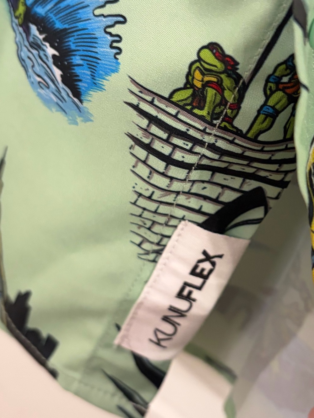 RSVLTS TMNT "Tourists" Men's Short Sleeve Button-Up XL READ - Picture 8 of 11